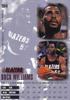 Buck Williams  basketball card collectible - Main Image 2