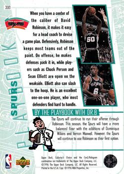 Spurs Playbook  basketball card collectible - Main Image 2
