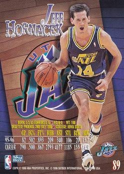 Jeff Hornacek  basketball card collectible - Main Image 2