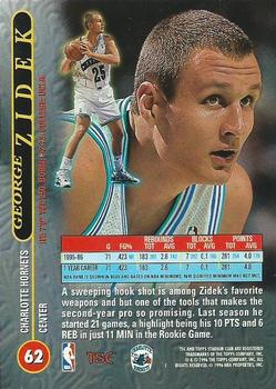George Zidek  basketball card collectible - Main Image 2