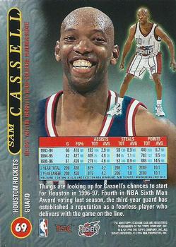Sam Cassell  basketball card collectible - Main Image 2