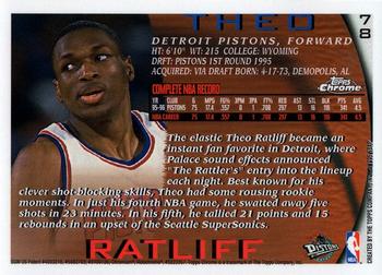 Theo Ratliff  basketball card collectible - Main Image 2
