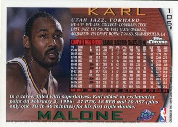 Karl Malone  basketball card collectible - Main Image 2