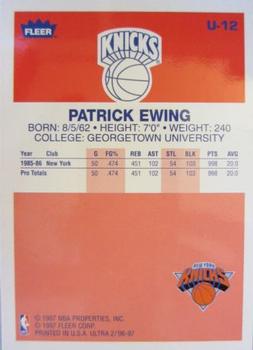 Patrick Ewing  basketball card collectible - Main Image 2