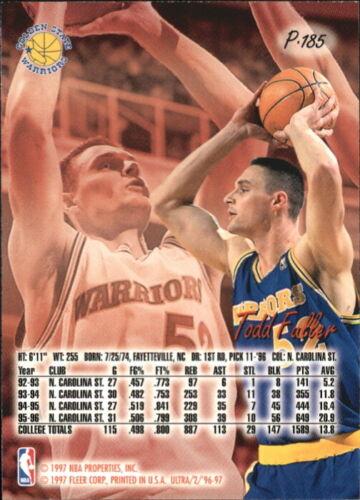 Todd Fuller basketball card collectible - Main Image 2