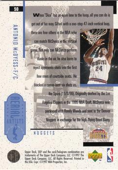 Antonio McDyess  basketball card collectible - Main Image 2