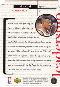 David Robinson  basketball card collectible - Main Image 2