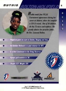 Ruthie Bolton-Holifield basketball card collectible - Main Image 2