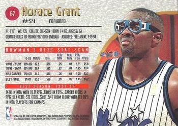 Horace Grant  basketball card collectible - Main Image 2