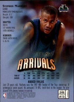Stephon Marbury  basketball card collectible - Main Image 2