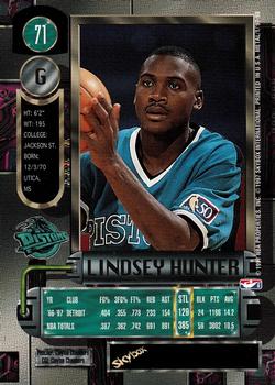 Lindsey Hunter  basketball card collectible - Main Image 2