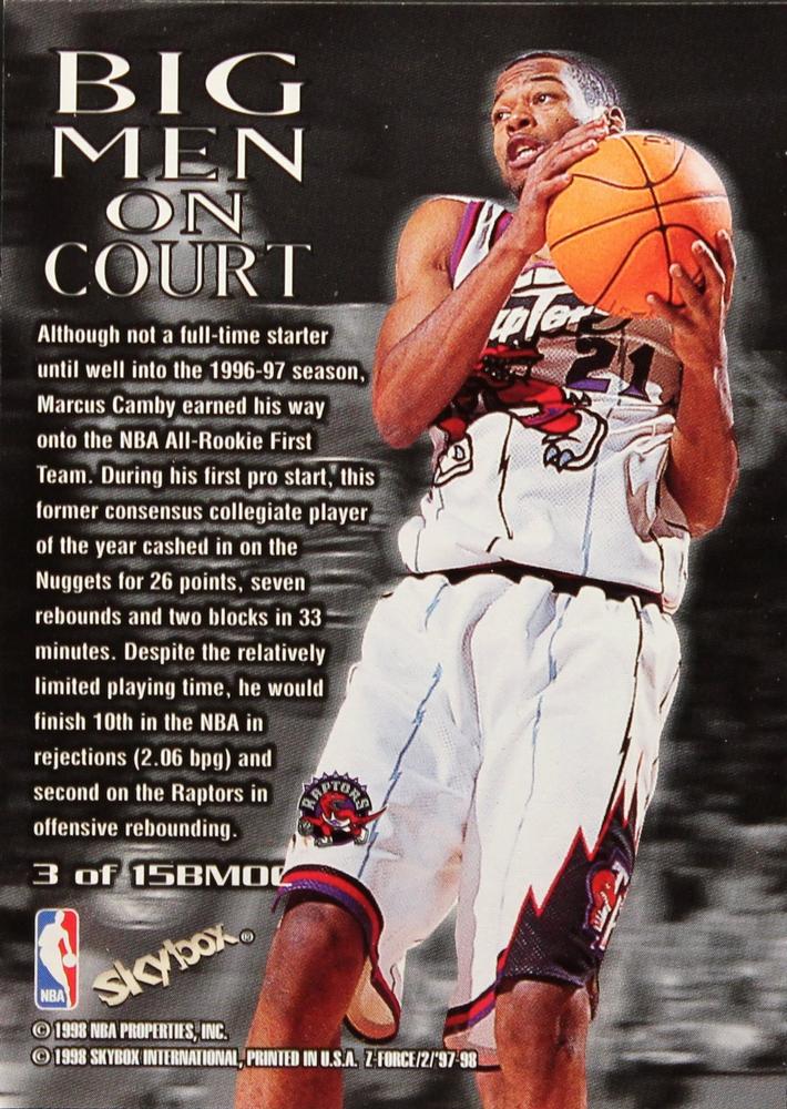 Marcus Camby  basketball card collectible - Main Image 2