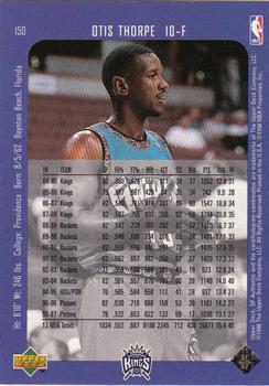 Otis Thorpe  basketball card collectible - Main Image 2