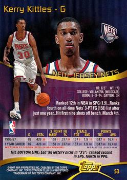 Kerry Kittles  basketball card collectible - Main Image 2