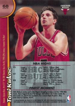 Toni Kukoc  basketball card collectible - Main Image 2