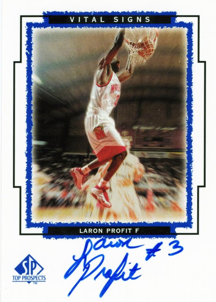 Laron Profit  basketball card collectible - Main Image 1