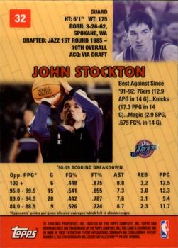 John Stockton  basketball card collectible - Main Image 2
