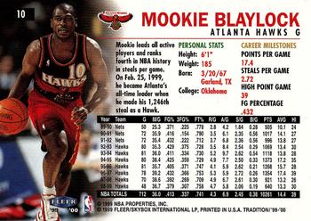 Mookie Blaylock  basketball card collectible - Main Image 2