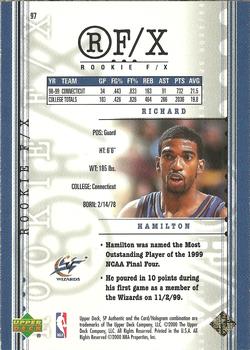 Richard Hamilton basketball card collectible - Main Image 2