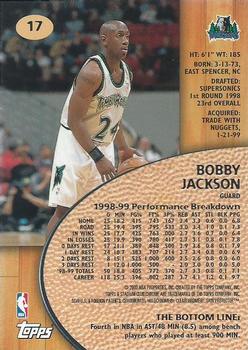 Bobby Jackson  basketball card collectible - Main Image 2