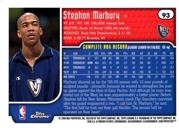 Stephon Marbury  basketball card collectible - Main Image 2