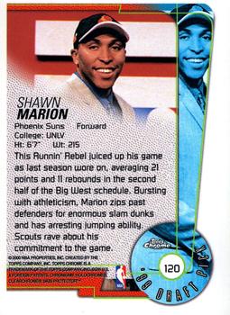 Shawn Marion  basketball card collectible - Main Image 2