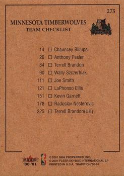 Minnesota Timberwolves  basketball card collectible - Main Image 2