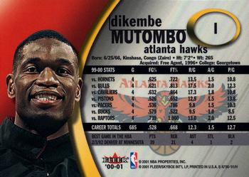 Dikembe Mutombo  basketball card collectible - Main Image 2