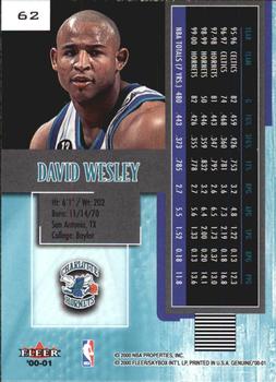 David Wesley  basketball card collectible - Main Image 2