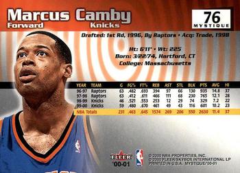 Marcus Camby  basketball card collectible - Main Image 2
