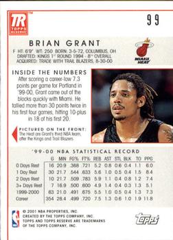 Brian Grant  basketball card collectible - Main Image 2