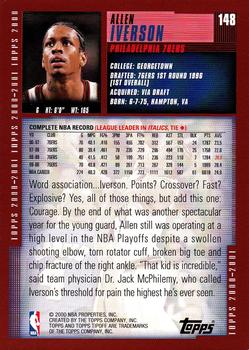 Allen Iverson  basketball card collectible - Main Image 2