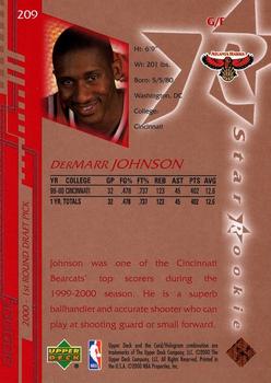DerMarr Johnson  basketball card collectible - Main Image 2