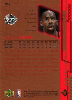 Chucky Atkins  basketball card collectible - Main Image 2