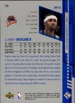 Larry Hughes  basketball card collectible - Main Image 2