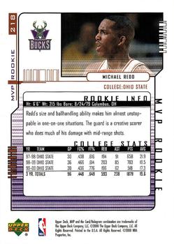 Michael Redd  basketball card collectible - Main Image 2