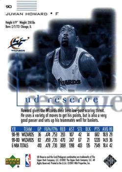 Juwan Howard  basketball card collectible - Main Image 2