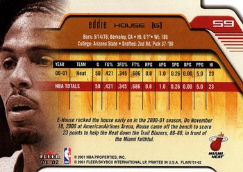Eddie House  basketball card collectible - Main Image 2