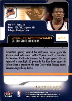 Jason Richardson  basketball card collectible - Main Image 2