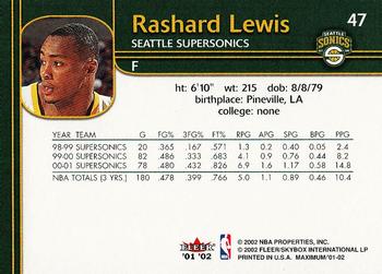 Rashard Lewis  basketball card collectible - Main Image 2