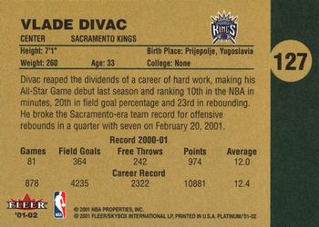 Vlade Divac  basketball card collectible - Main Image 2