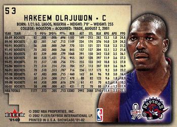 Hakeem Olajuwon  basketball card collectible - Main Image 2