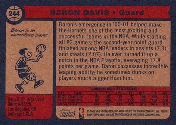 Baron Davis  basketball card collectible - Main Image 2