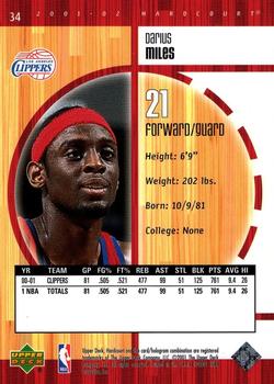 Darius Miles  basketball card collectible - Main Image 2