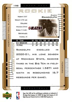 Zach Randolph basketball card collectible - Main Image 2