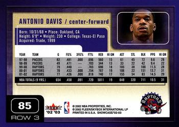 Antonio Davis  basketball card collectible - Main Image 2