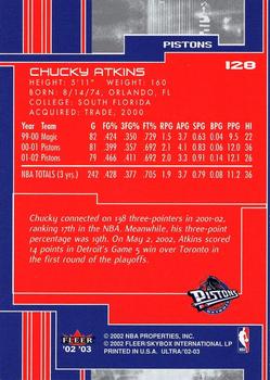 Chucky Atkins  basketball card collectible - Main Image 2