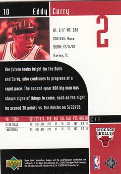 Eddy Curry  basketball card collectible - Main Image 2