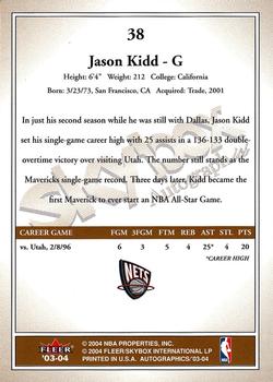 Jason Kidd  basketball card collectible - Main Image 2