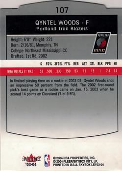 Qyntel Woods  basketball card collectible - Main Image 2